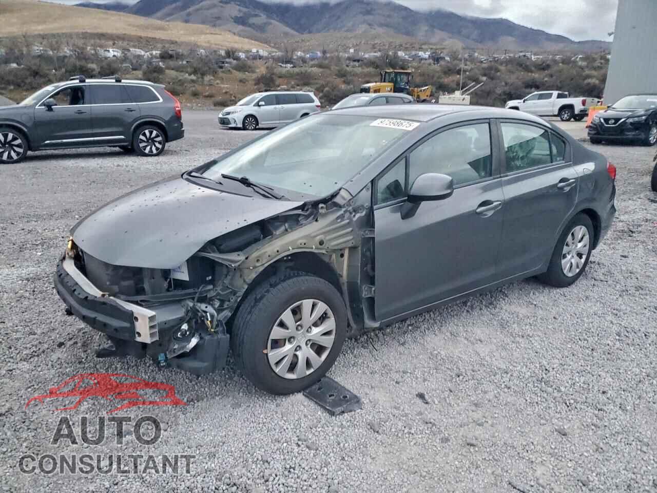 HONDA CIVIC 2012 - 19XFB2F59CE090215