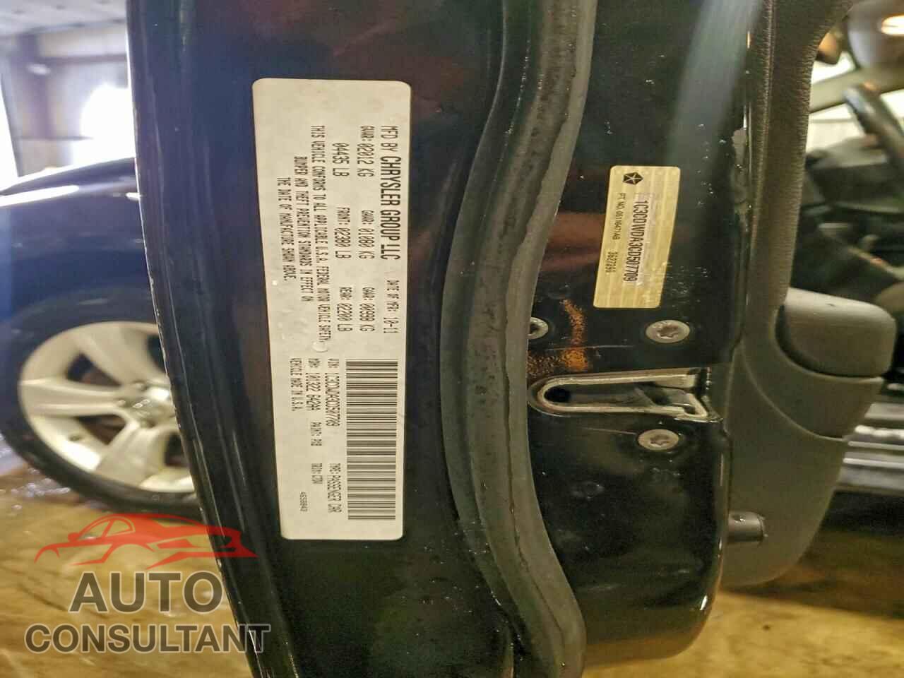 DODGE CALIBER 2012 - 1C3CDWDA3CD507709