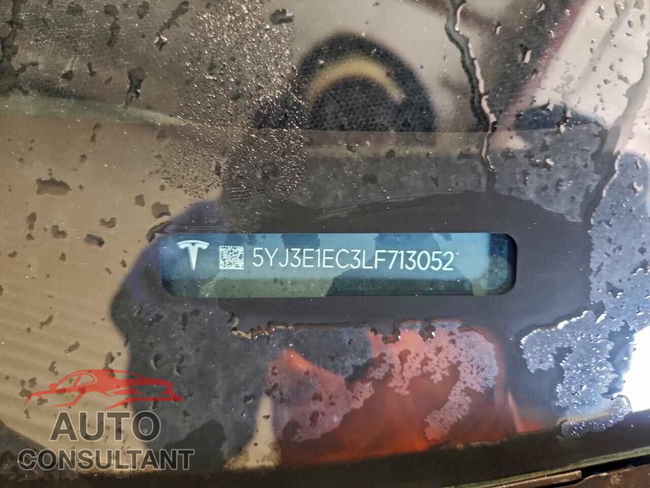TESLA MODEL 3 2020 - 5YJ3E1EC3LF713052