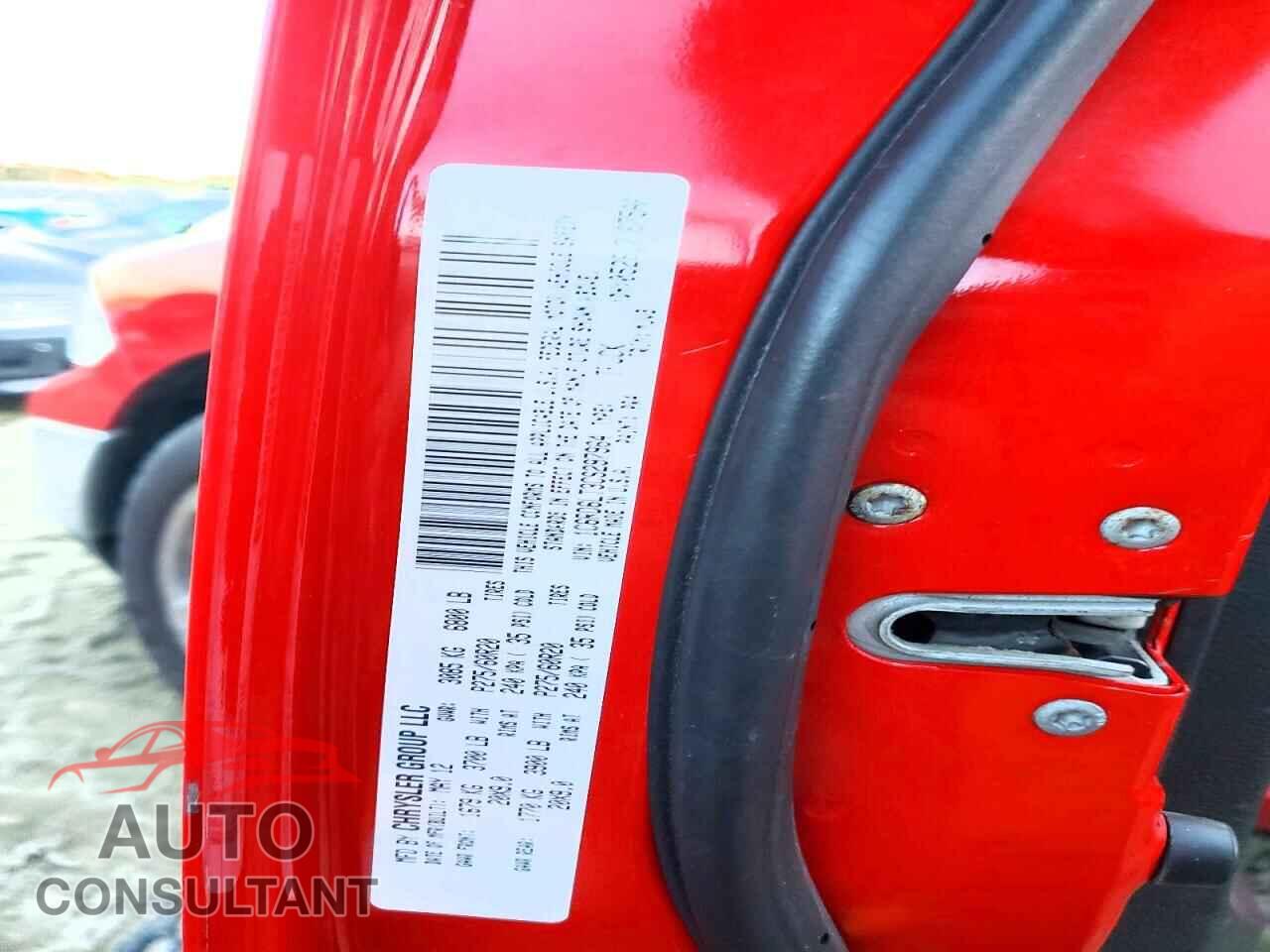 DODGE RAM 1500 2012 - 1C6RD6LT3CS297964