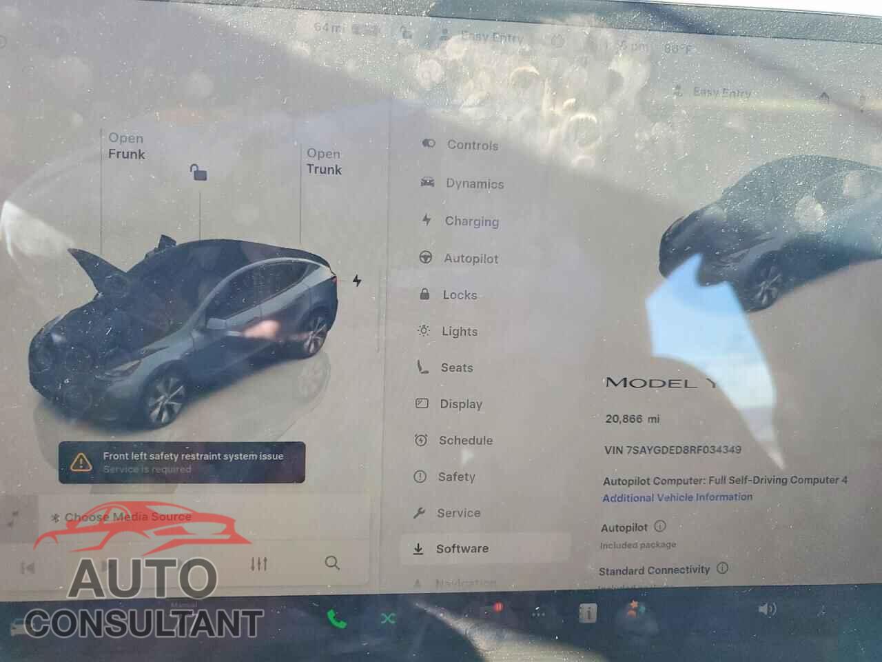 TESLA MODEL Y 2024 - 7SAYGDED8RF034349