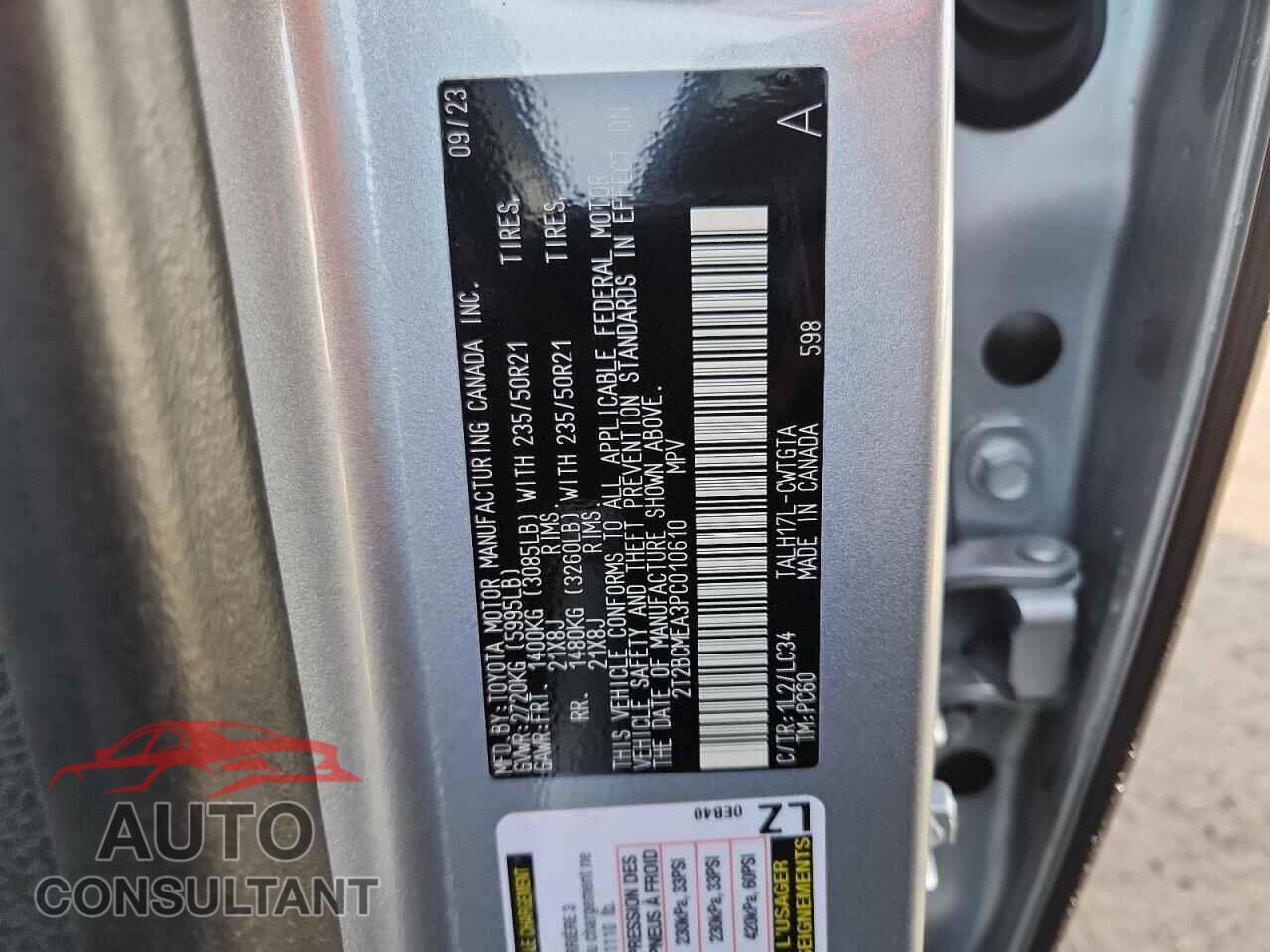LEXUS RX 500H F 2023 - 2T2BCMEA3PC010610