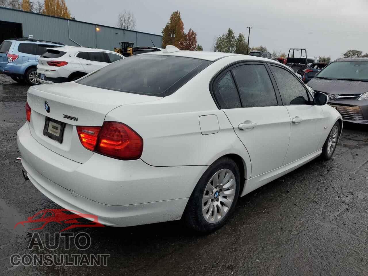 BMW 3 SERIES 2009 - WBAPH57599NL80183