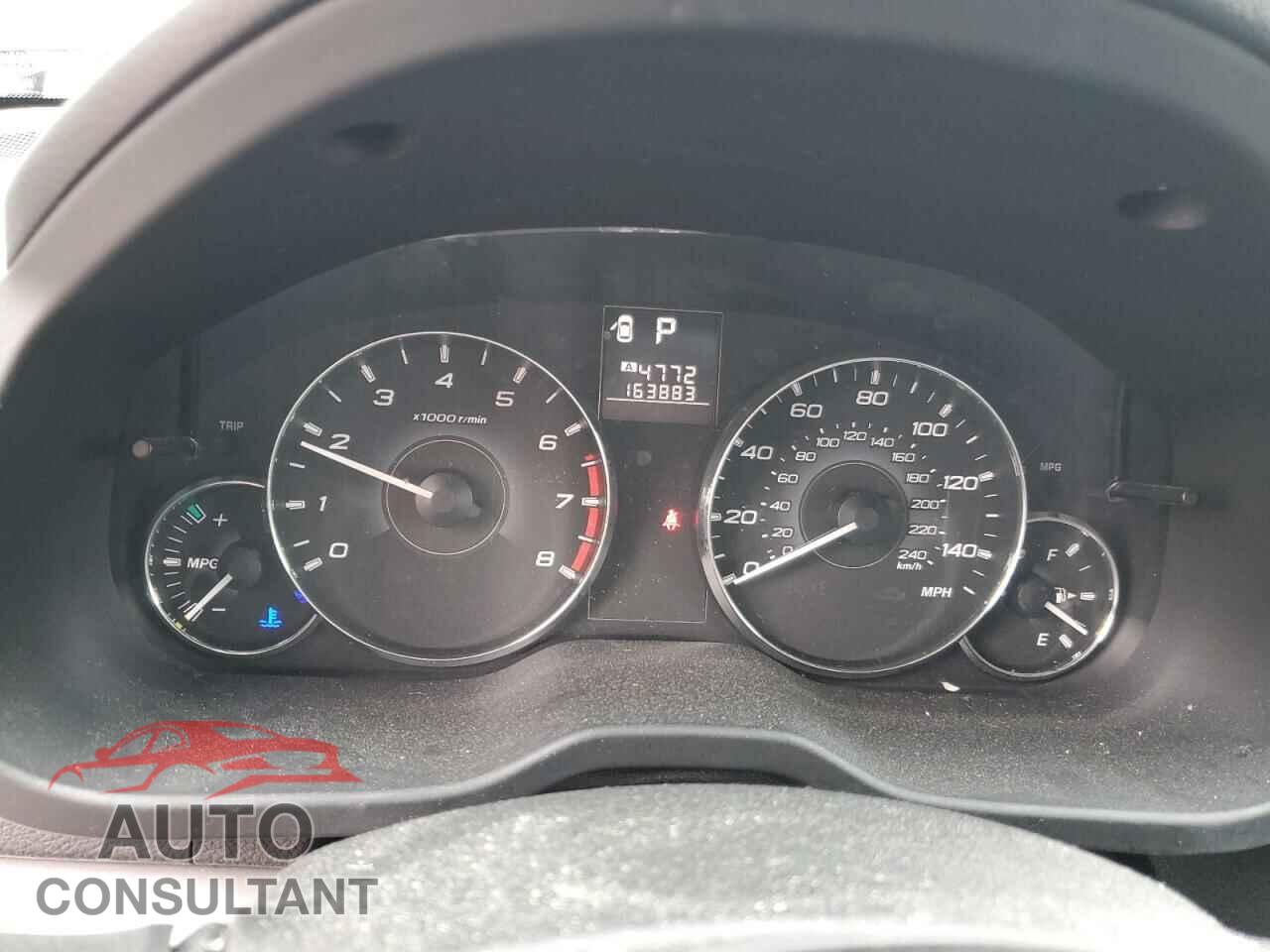 SUBARU OUTBACK 2012 - 4S4BRBCC6C3236232