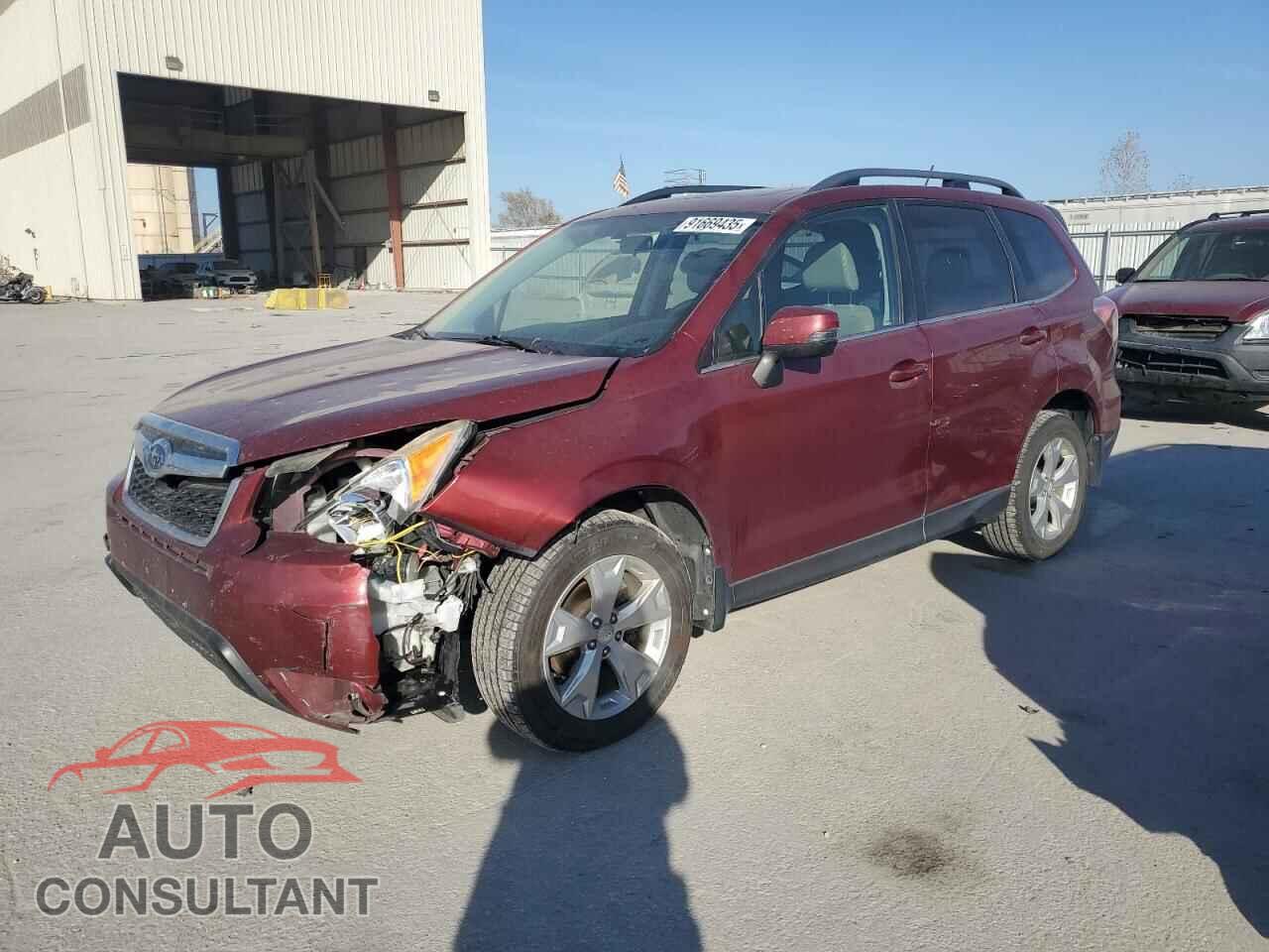 SUBARU FORESTER 2014 - JF2SJAMC8EH489807