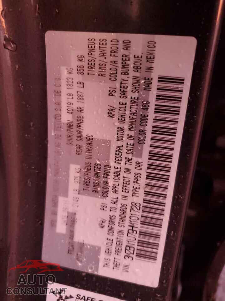 MAZDA 3 2017 - 3MZBN1U79HM101728