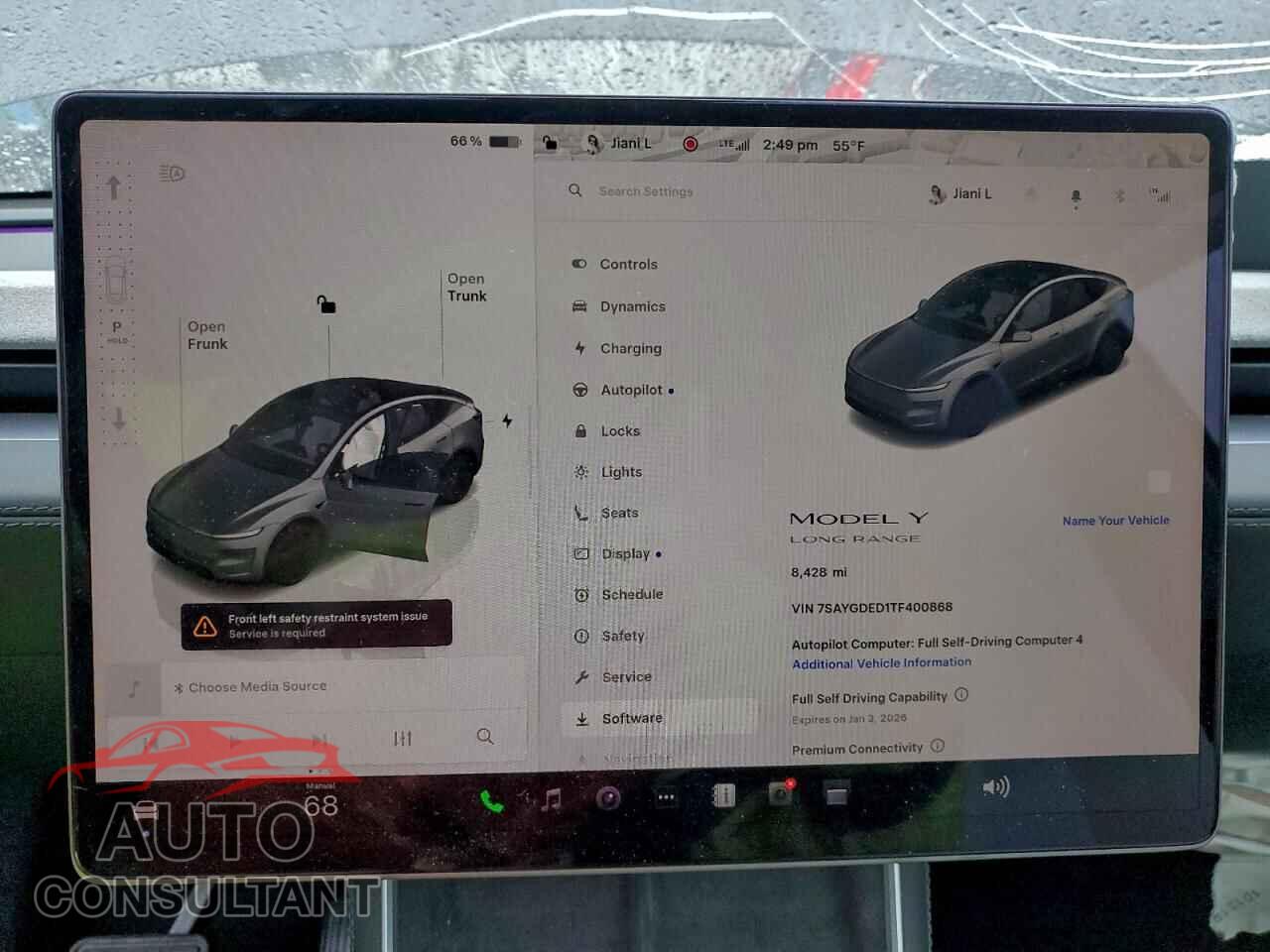 TESLA MODEL Y 2026 - 7SAYGDED1TF400868