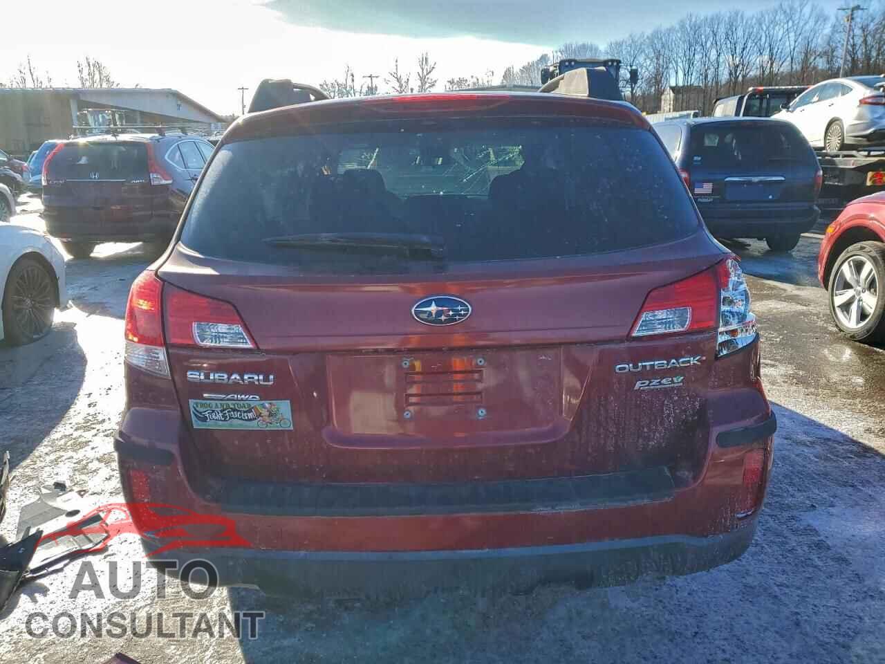 SUBARU OUTBACK 2012 - 4S4BRBCC2C3207925