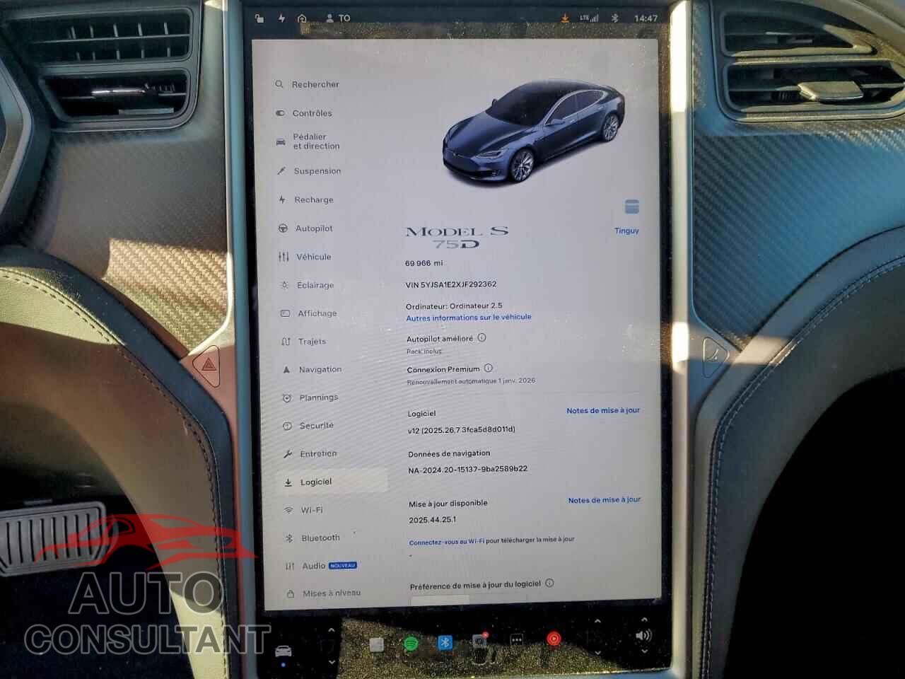 TESLA MODEL S 2018 - 5YJSA1E2XJF292362