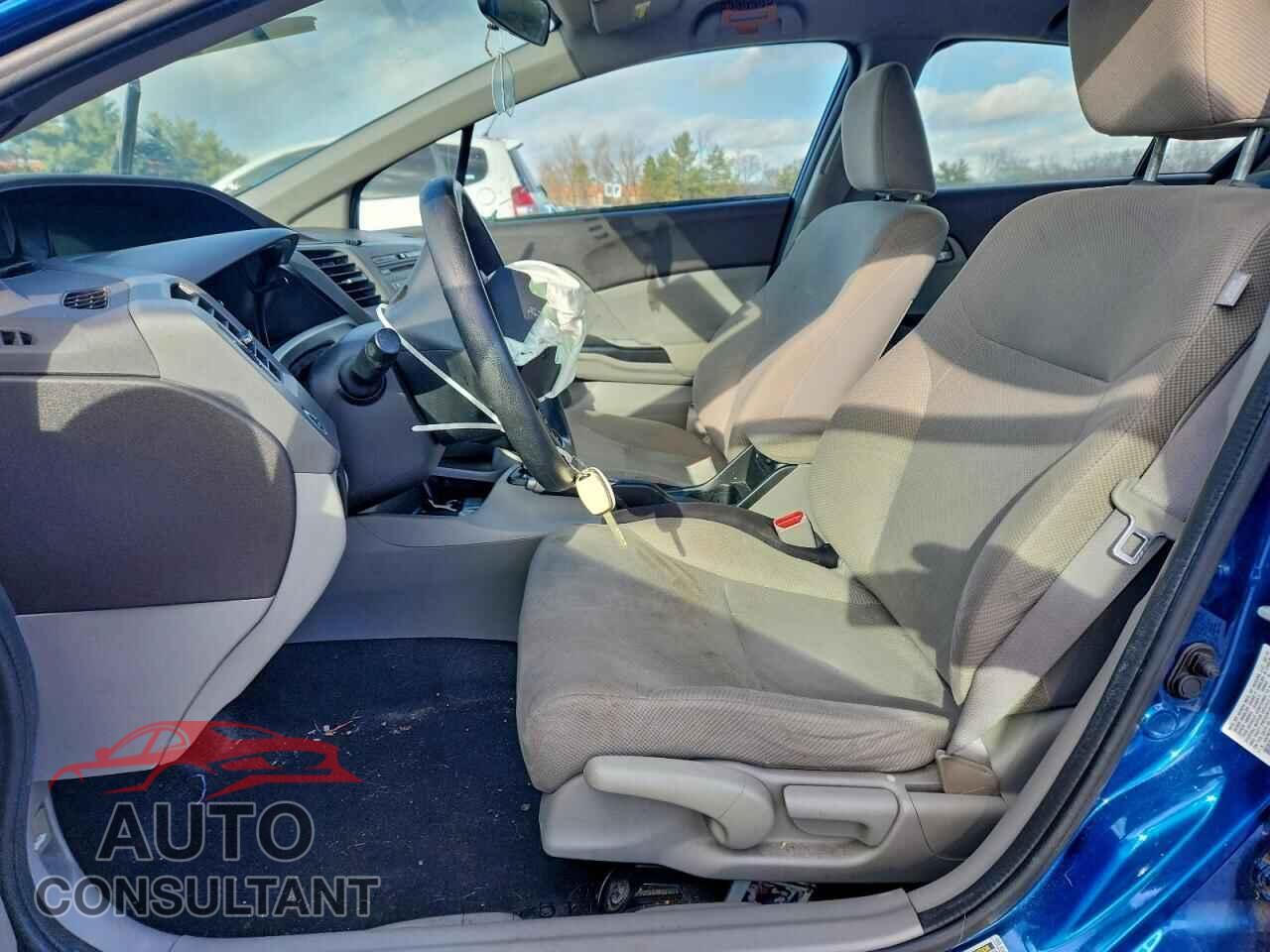 HONDA CIVIC 2012 - 19XFB2F55CE338721