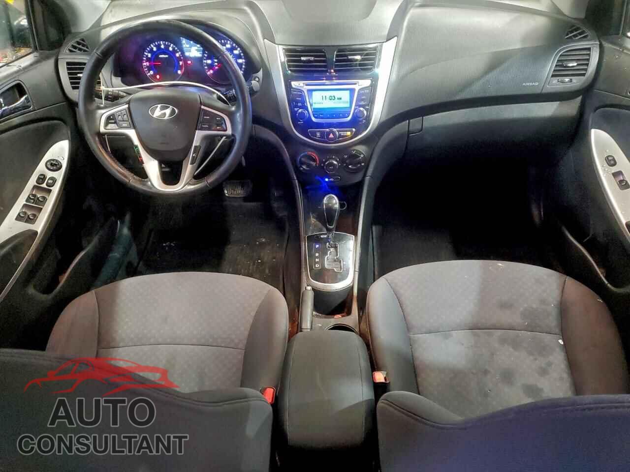 HYUNDAI ACCENT 2014 - KMHCU5AE3EU160412