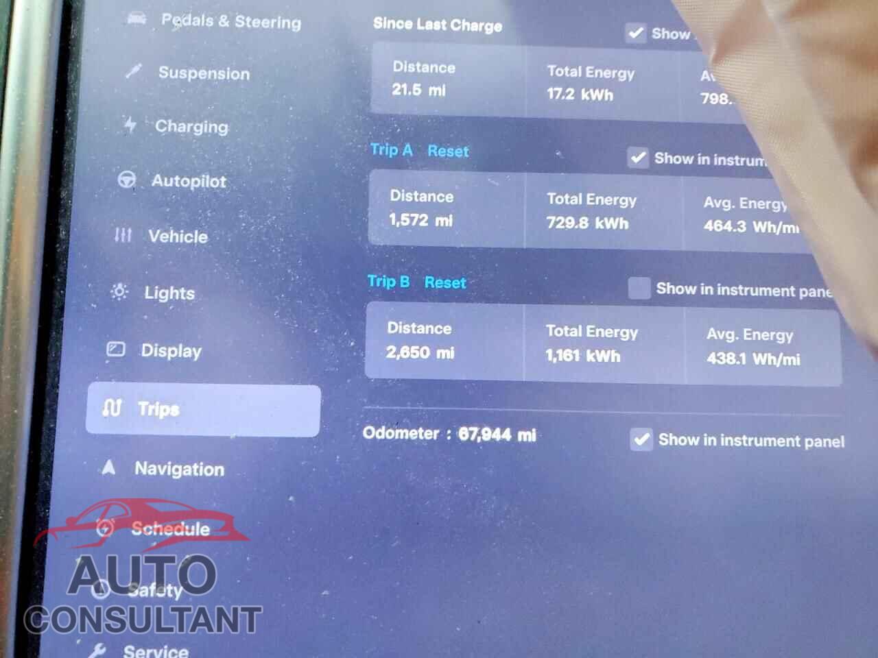 TESLA MODEL S 2017 - 5YJSA1E4XHF206771