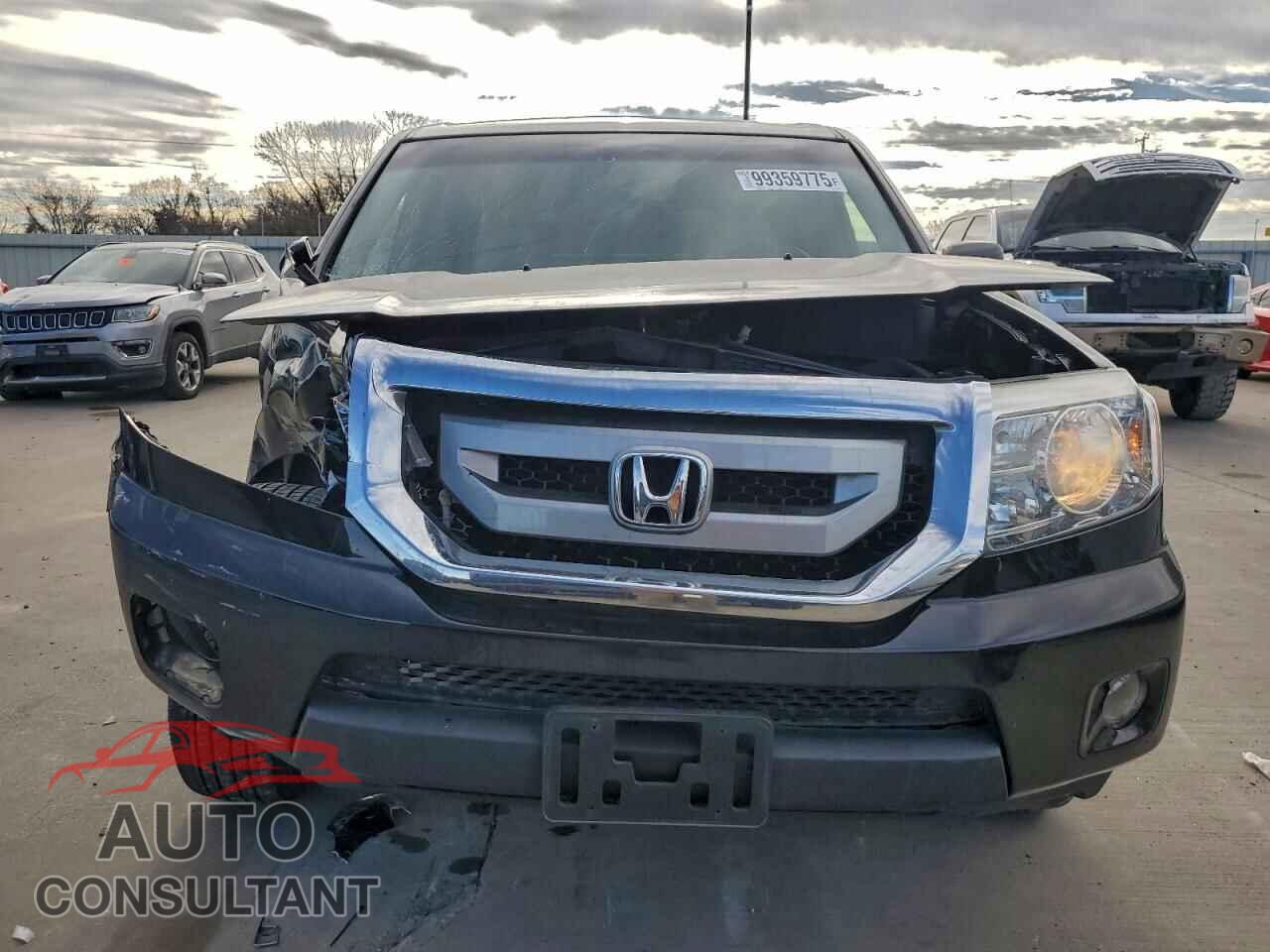 HONDA PILOT 2009 - 5FNYF48559B007372