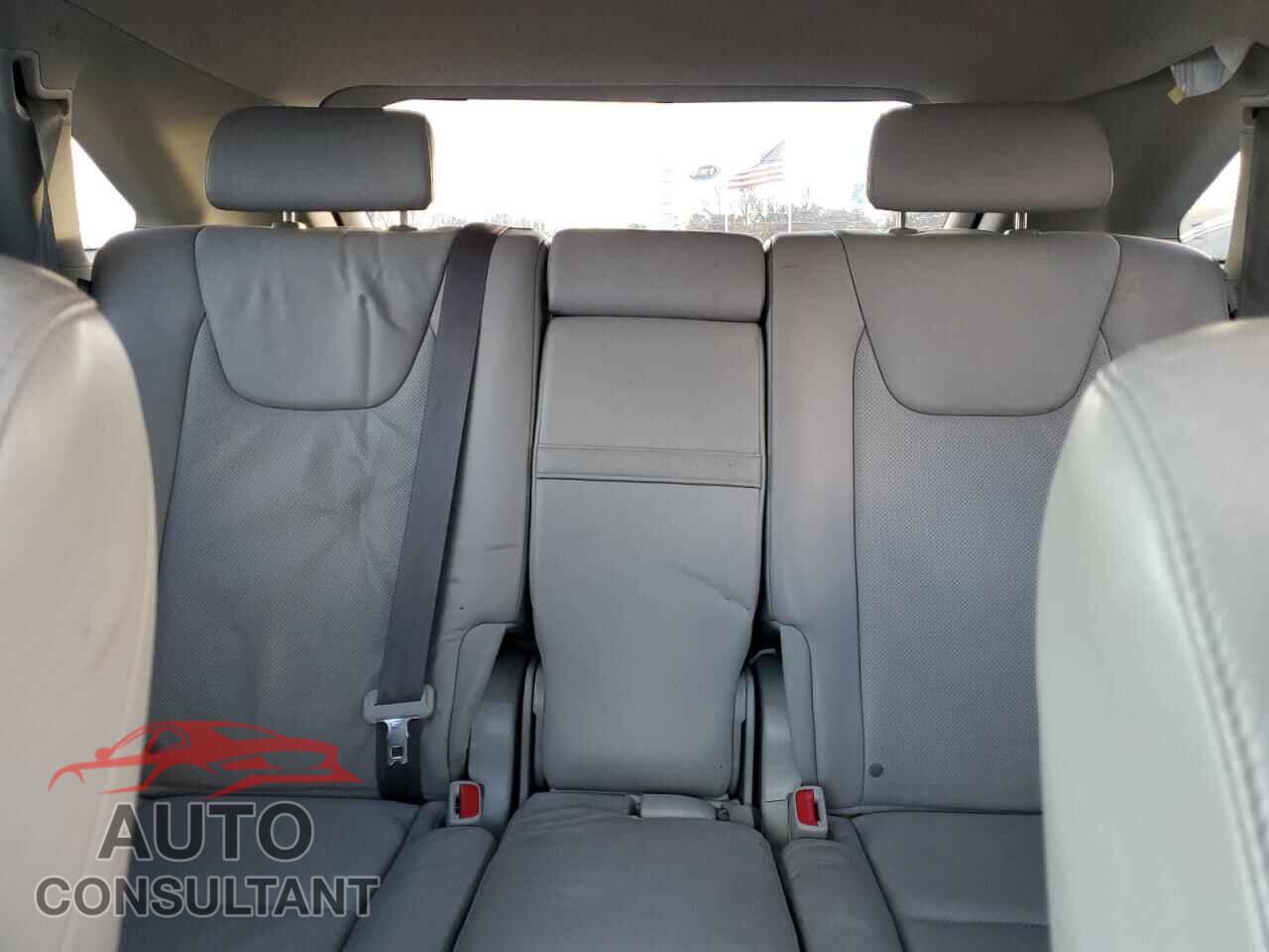 LEXUS RX350 2010 - 2T2BK1BA2AC024656