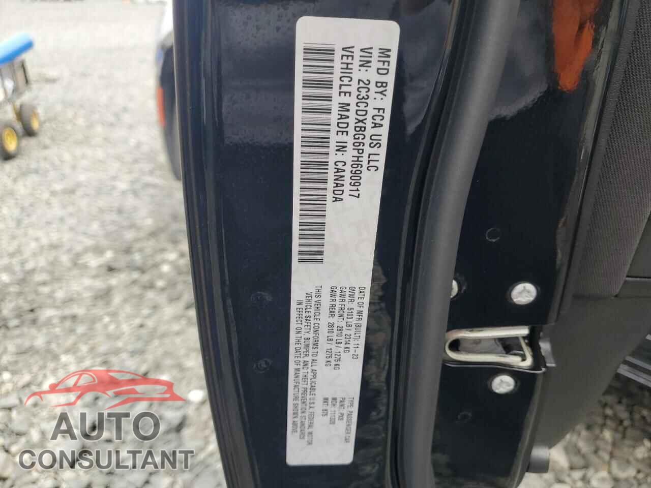 DODGE CHARGER 2023 - 2C3CDXBG6PH690917