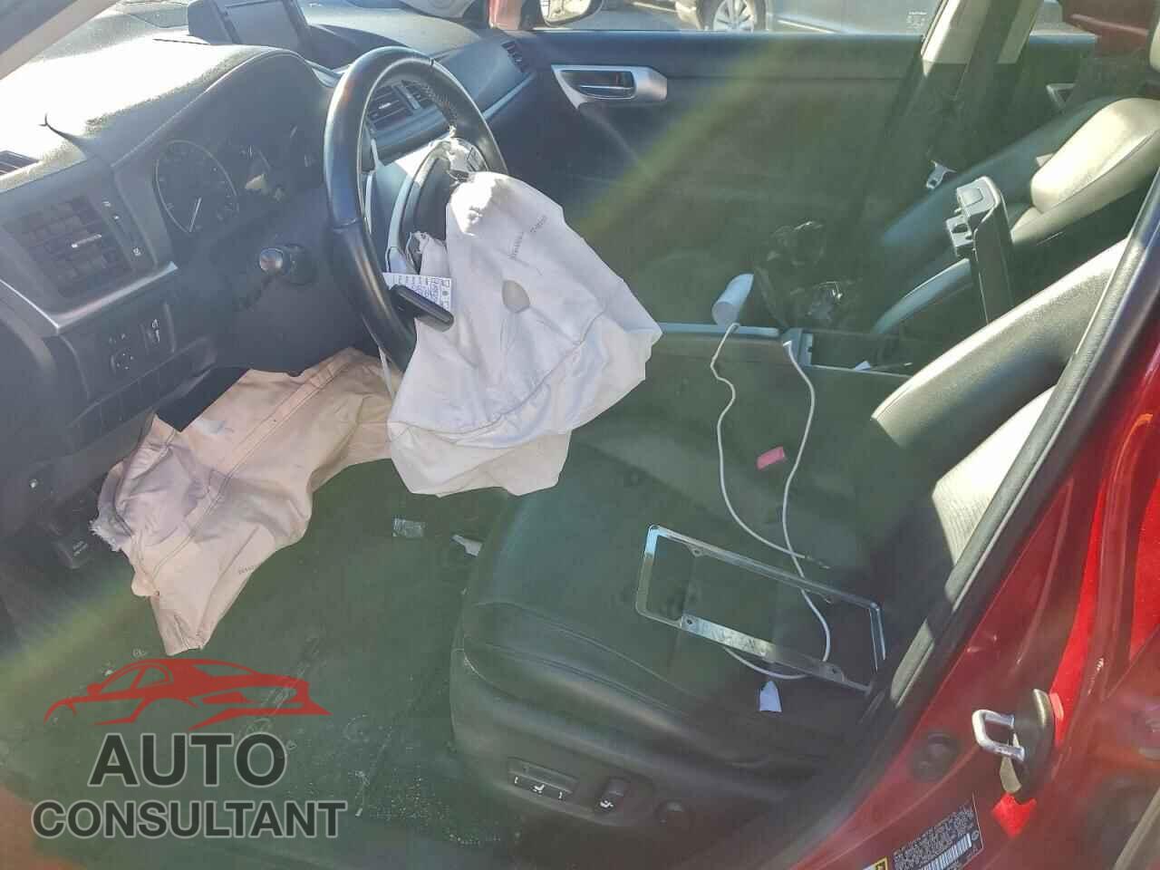 LEXUS CT 200 2012 - JTHKD5BH3C2068099