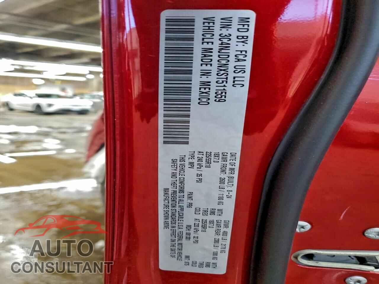 JEEP COMPASS 2025 - 3C4NJDCNXST511559