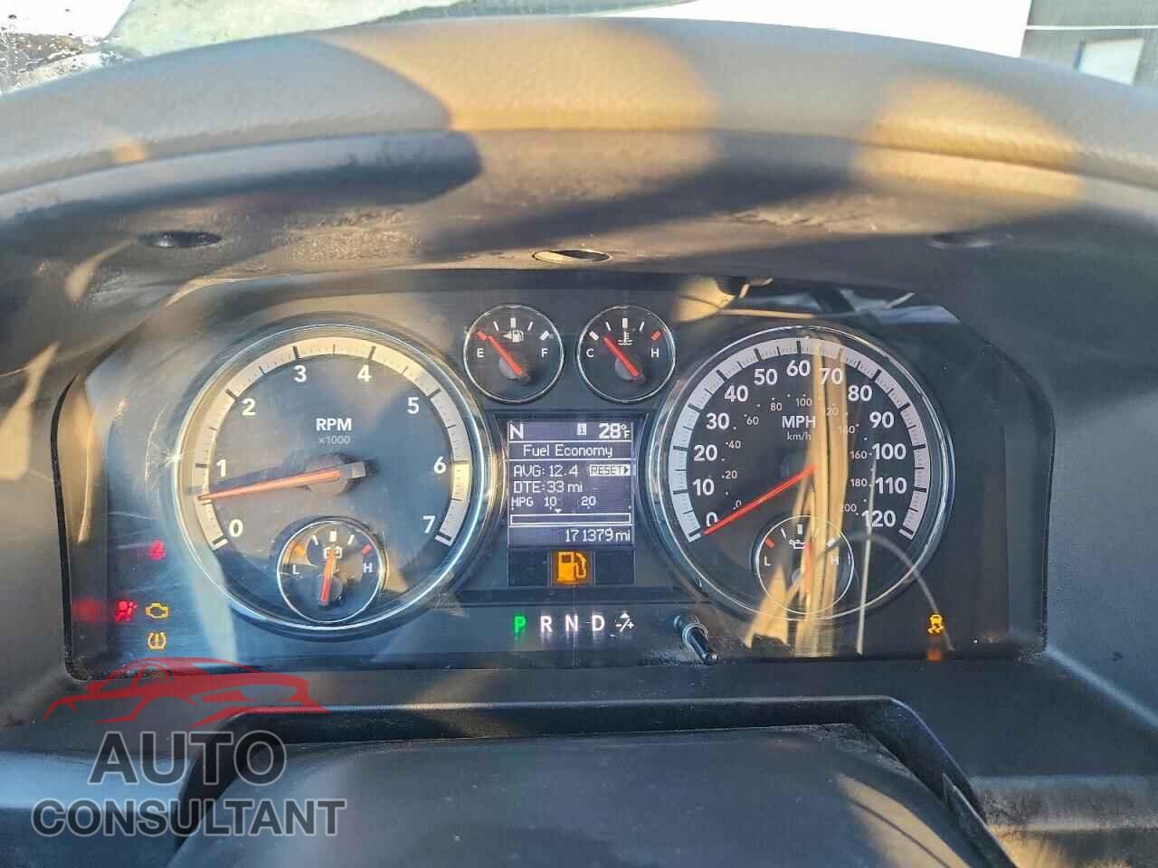 DODGE RAM 1500 2012 - 1C6RD7LT6CS341140