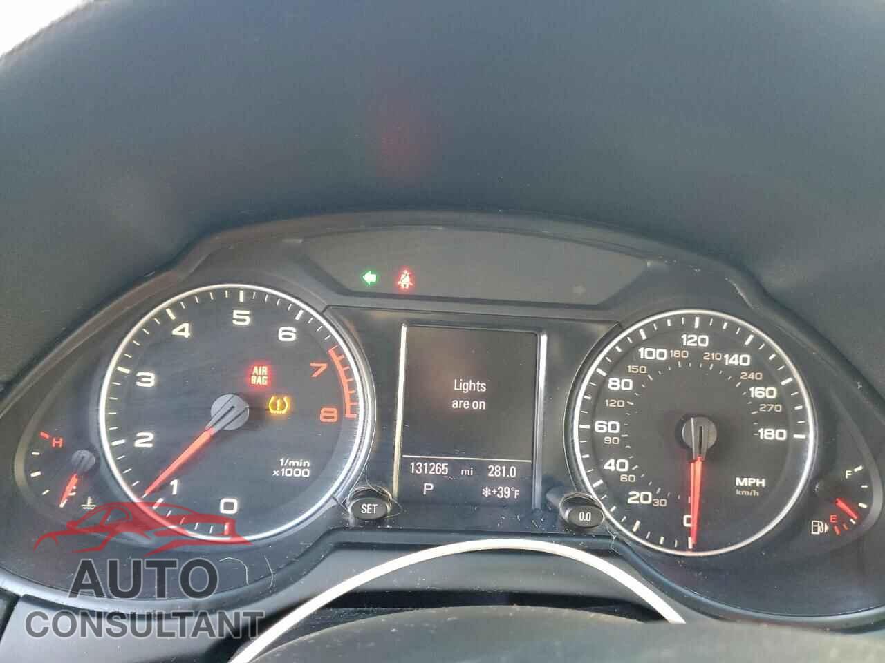 AUDI Q5 2012 - WA1LFAFP9CA031908