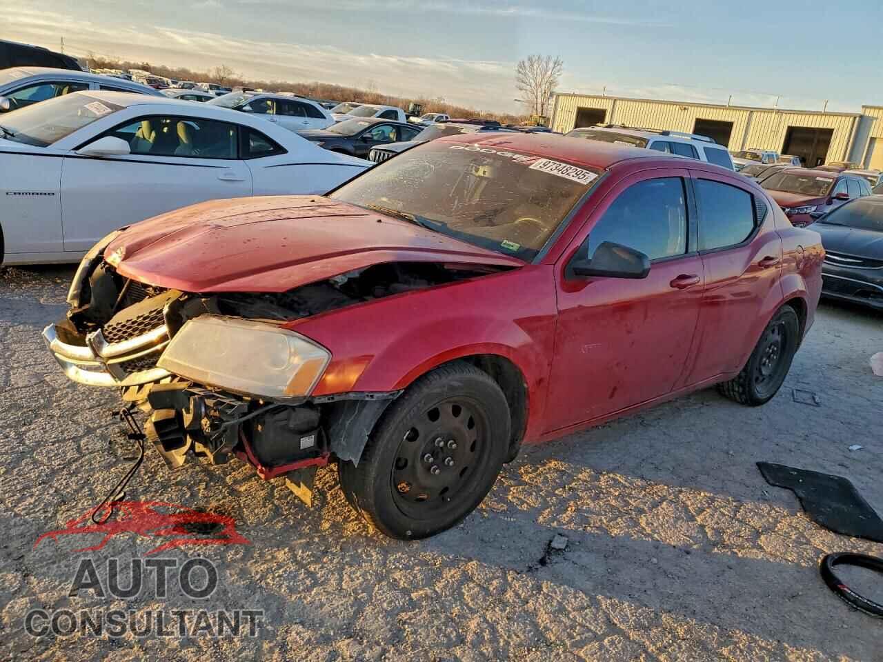 DODGE AVENGER 2013 - 1C3CDZAB7DN571701