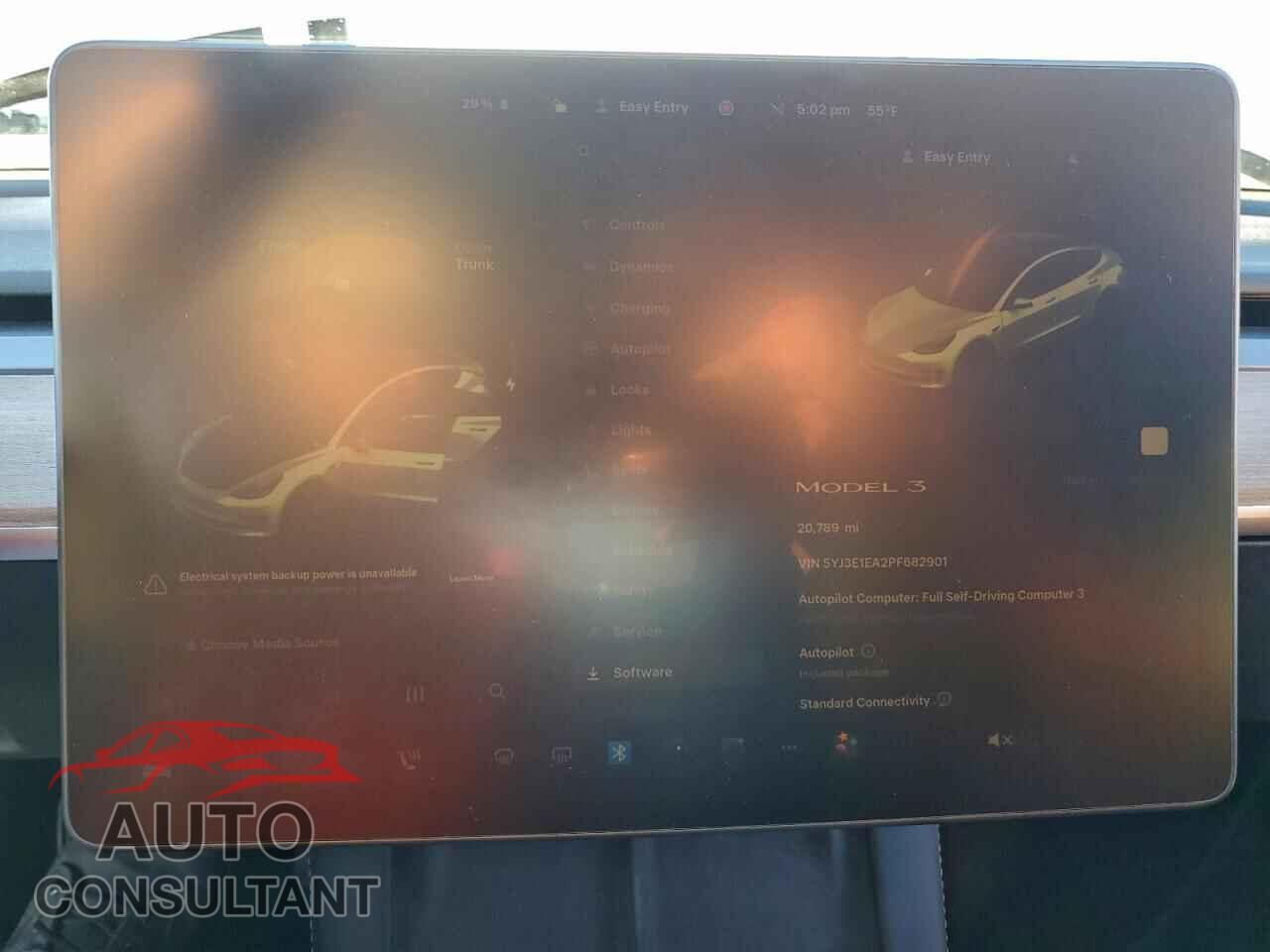 TESLA MODEL 3 2023 - 5YJ3E1EA2PF682901
