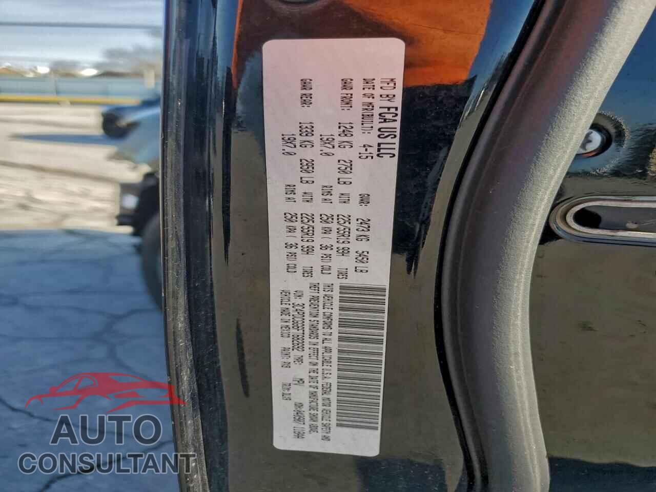 DODGE JOURNEY 2015 - 3C4PDCGG6FT682692