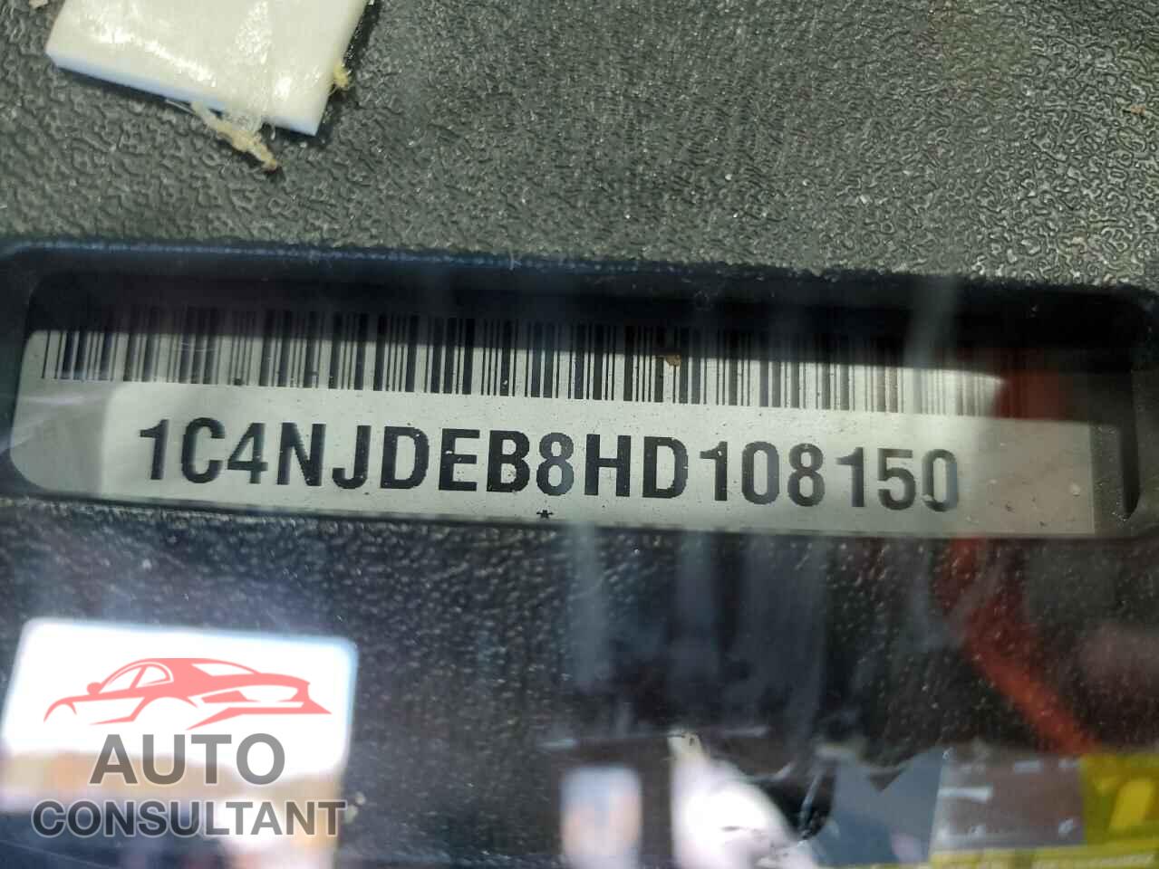 JEEP COMPASS 2017 - 1C4NJDEB8HD108150