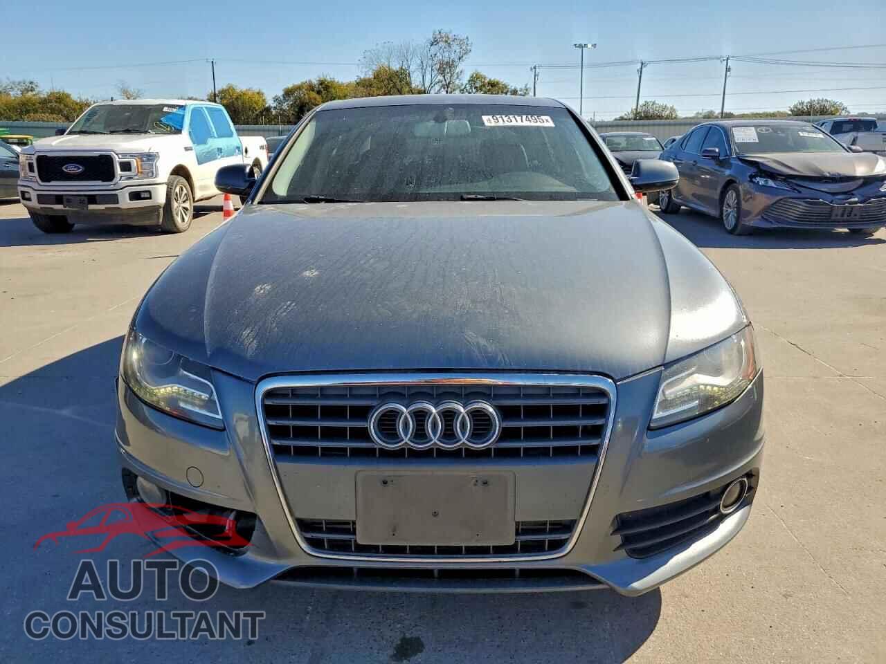 AUDI A4 2012 - WAUEFAFL3CN013843