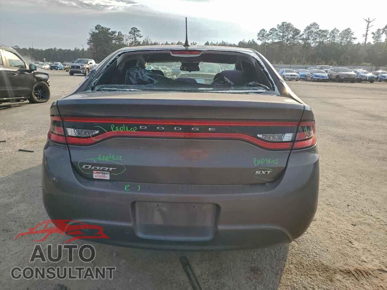 DODGE DART 2016 - 1C3CDFBB5GD551003