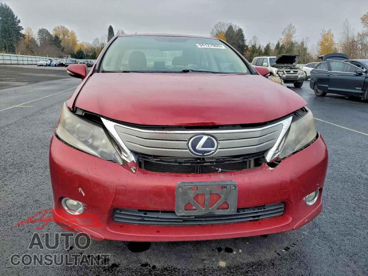 LEXUS HS 2010 - JTHBB1BAXA2028830