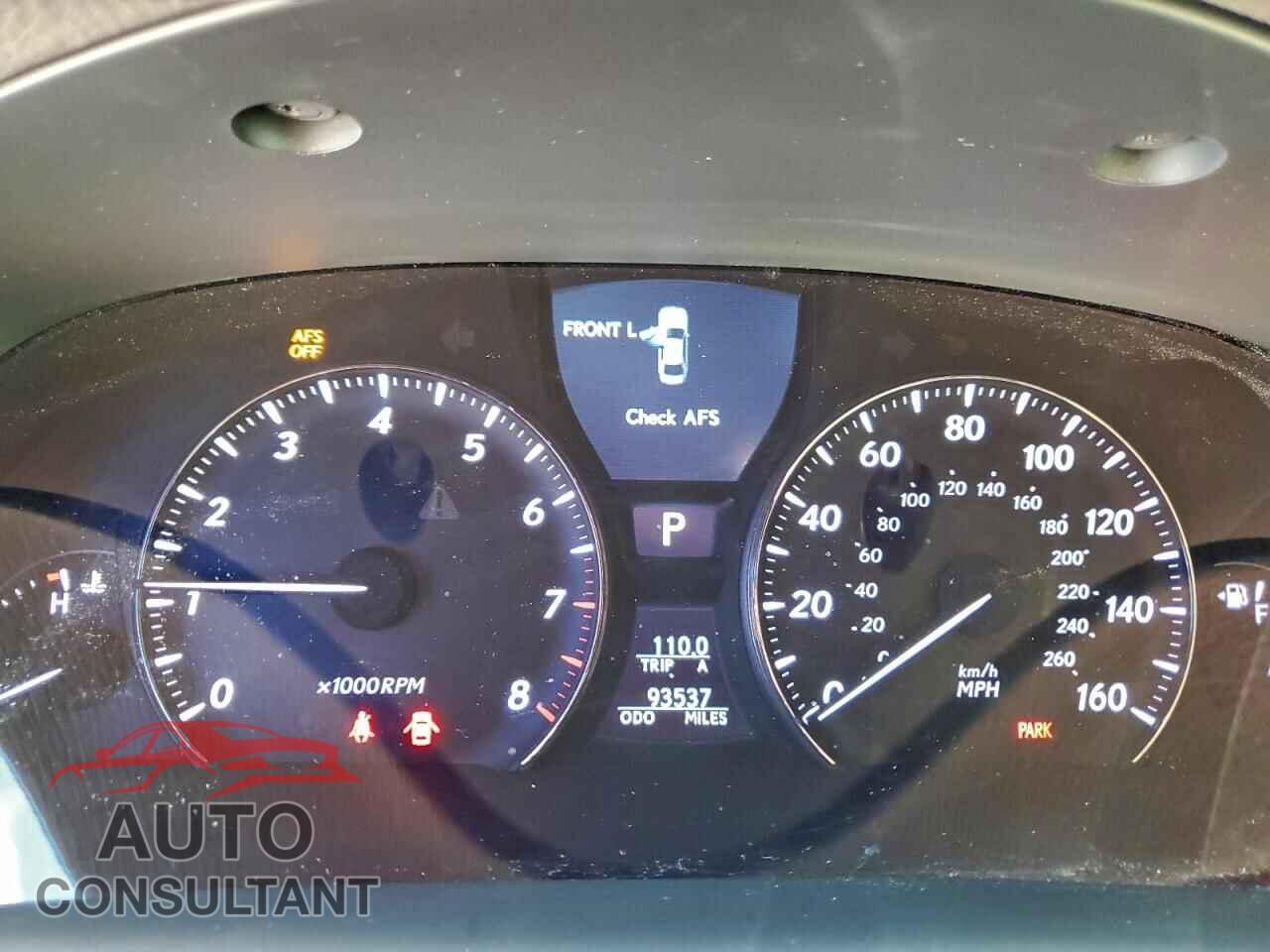LEXUS LS460 2010 - JTHBL5EF2A5100923