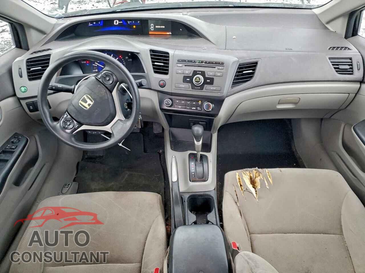 HONDA CIVIC 2012 - 2HGFB2F42CH100287