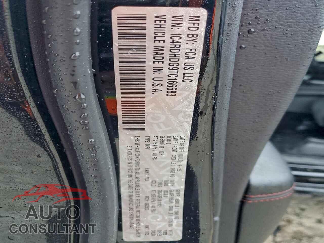 DODGE DURANGO 2026 - 1C4RDHDG9TC166683