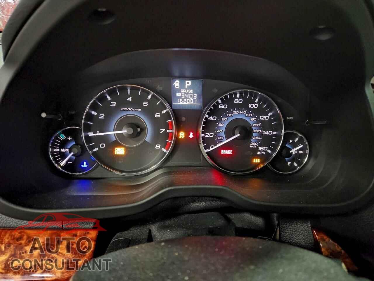 SUBARU OUTBACK 2012 - 4S4BRDKCXC2249049
