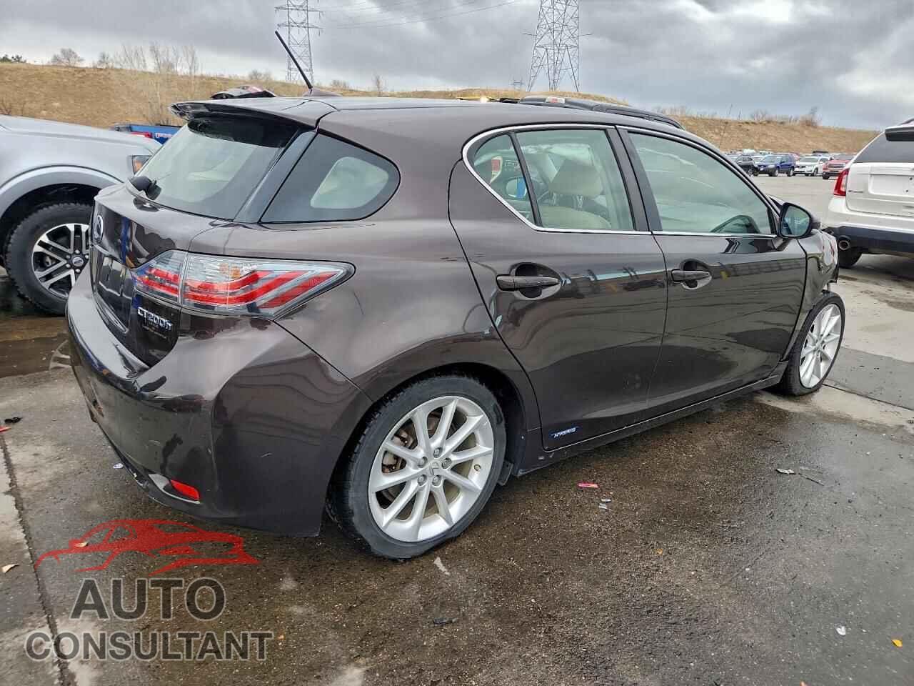 LEXUS CT 200 2012 - JTHKD5BH0C2071008