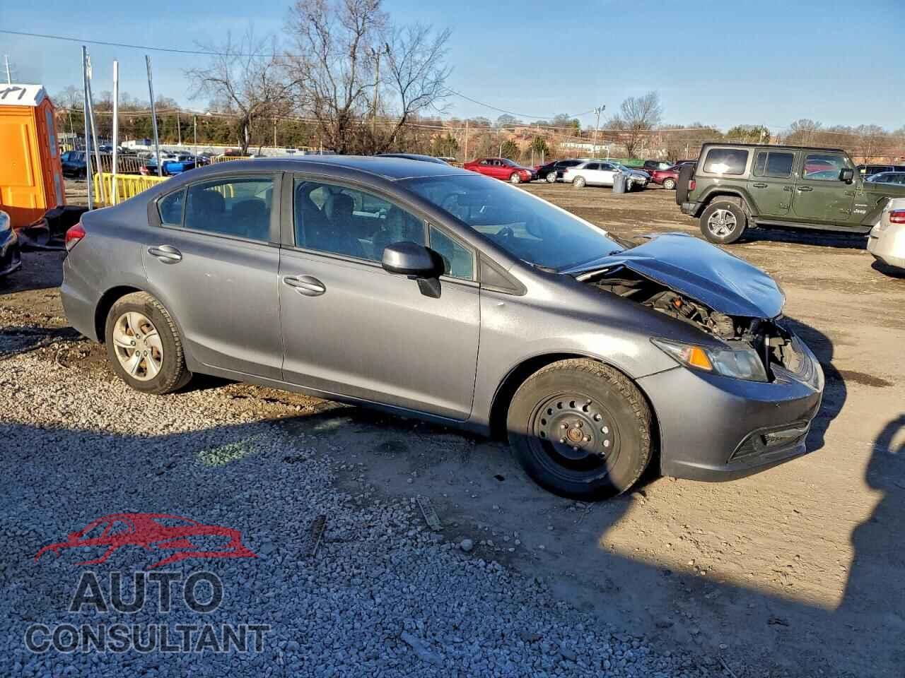 HONDA CIVIC 2013 - 19XFB2F54DE058404