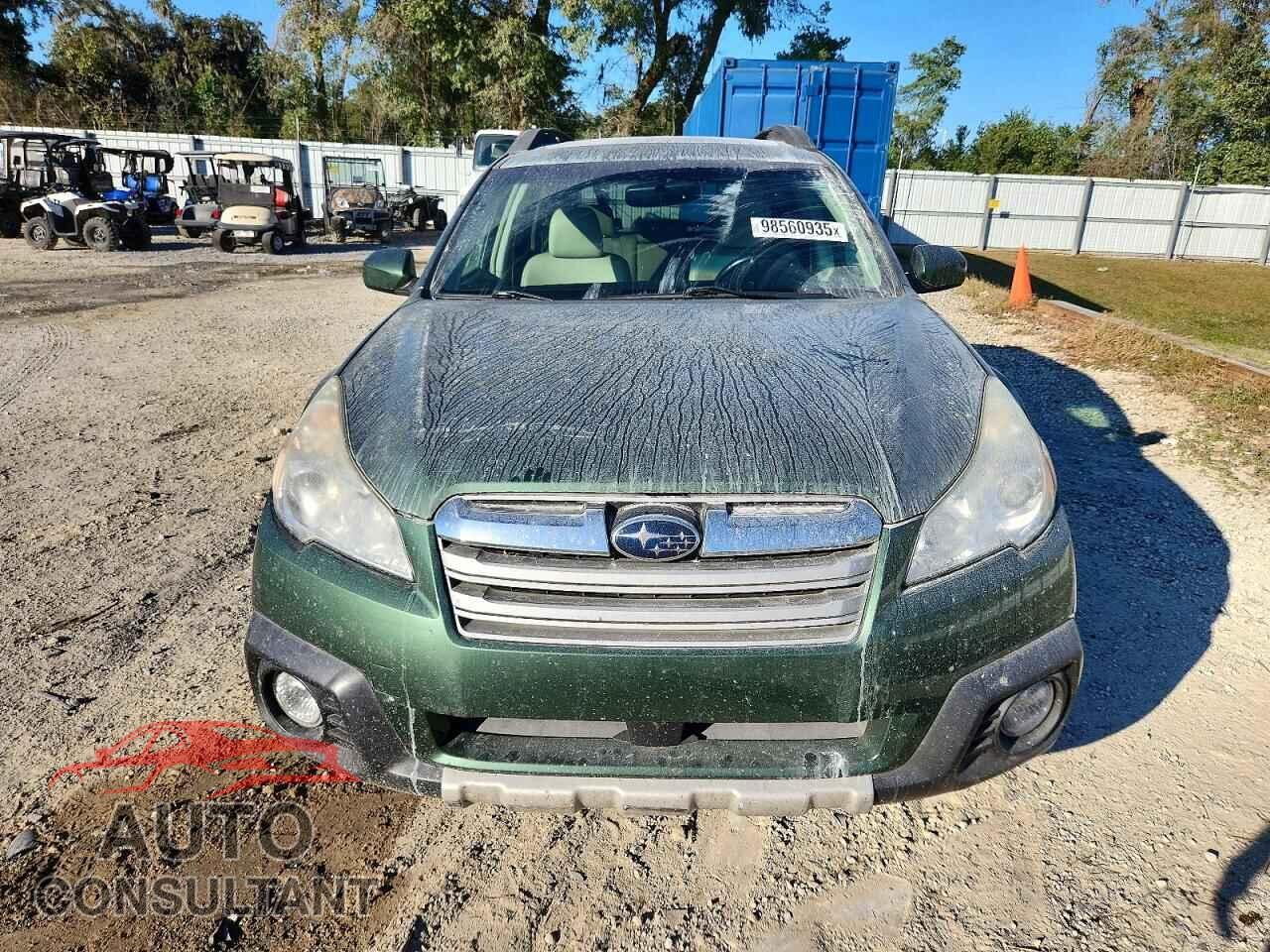 SUBARU OUTBACK 2014 - 4S4BRCMCXE3267913