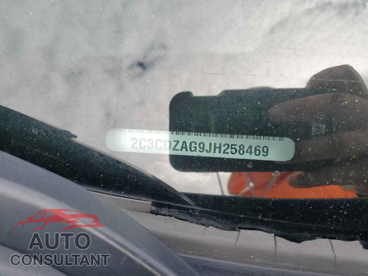 DODGE CHALLENGER 2018 - 2C3CDZAG9JH258469