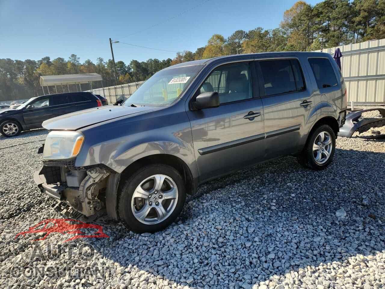 HONDA PILOT 2013 - 5FNYF3H51DB038749