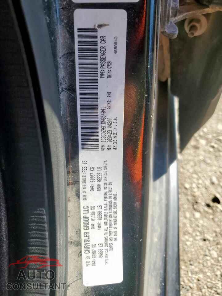 DODGE AVENGER 2013 - 1C3CDZAB1DN654041