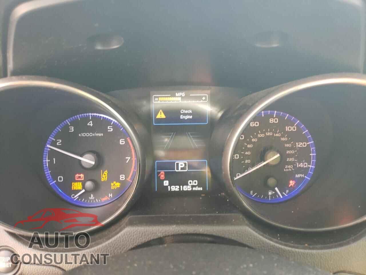 SUBARU OUTBACK 2015 - 4S4BSBFC4F3322322
