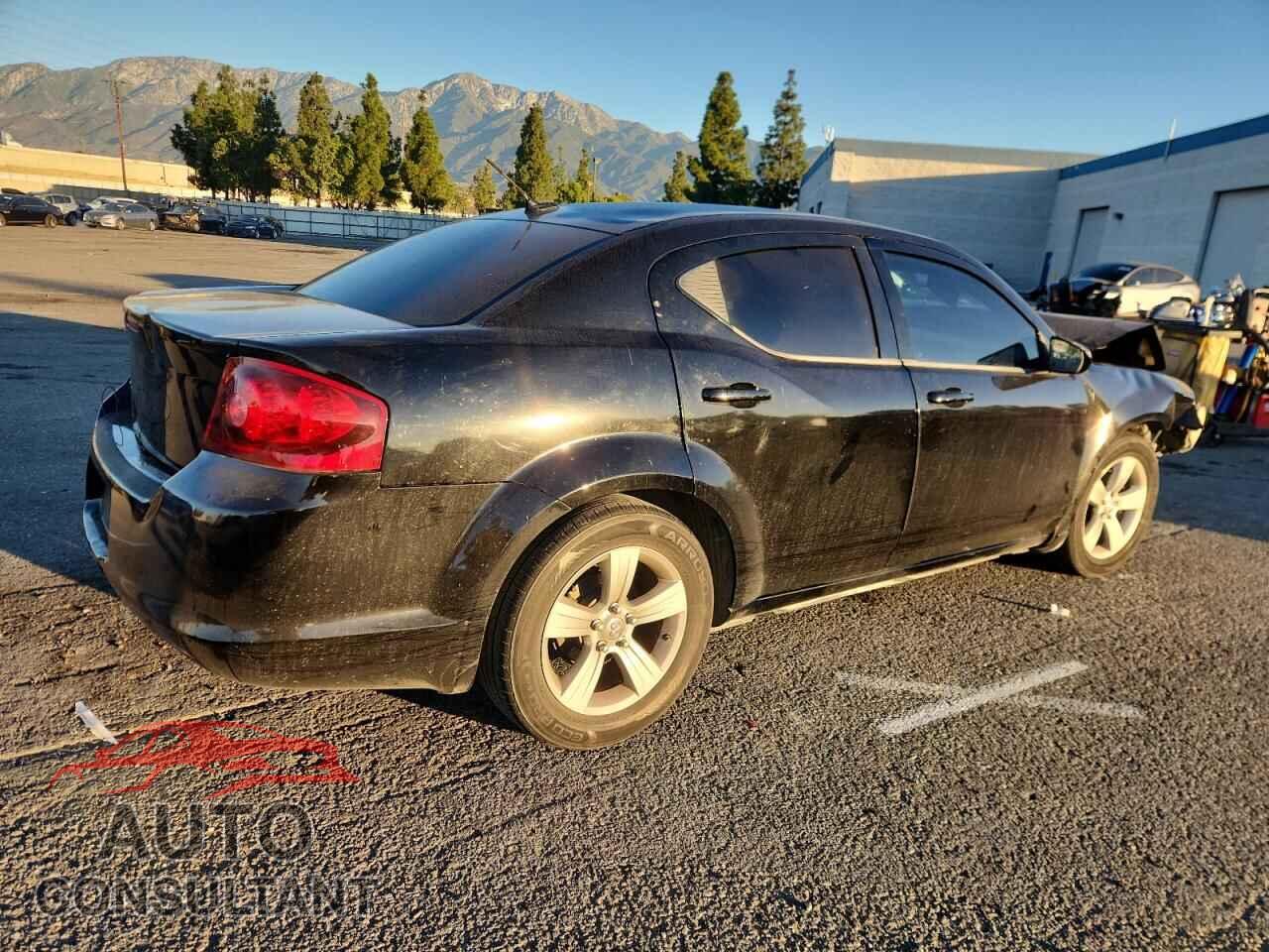 DODGE AVENGER 2012 - 1C3CDZAB6CN272716