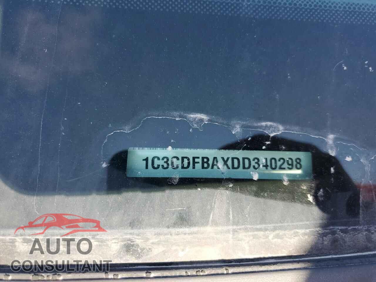 DODGE DART 2013 - 1C3CDFBAXDD340298