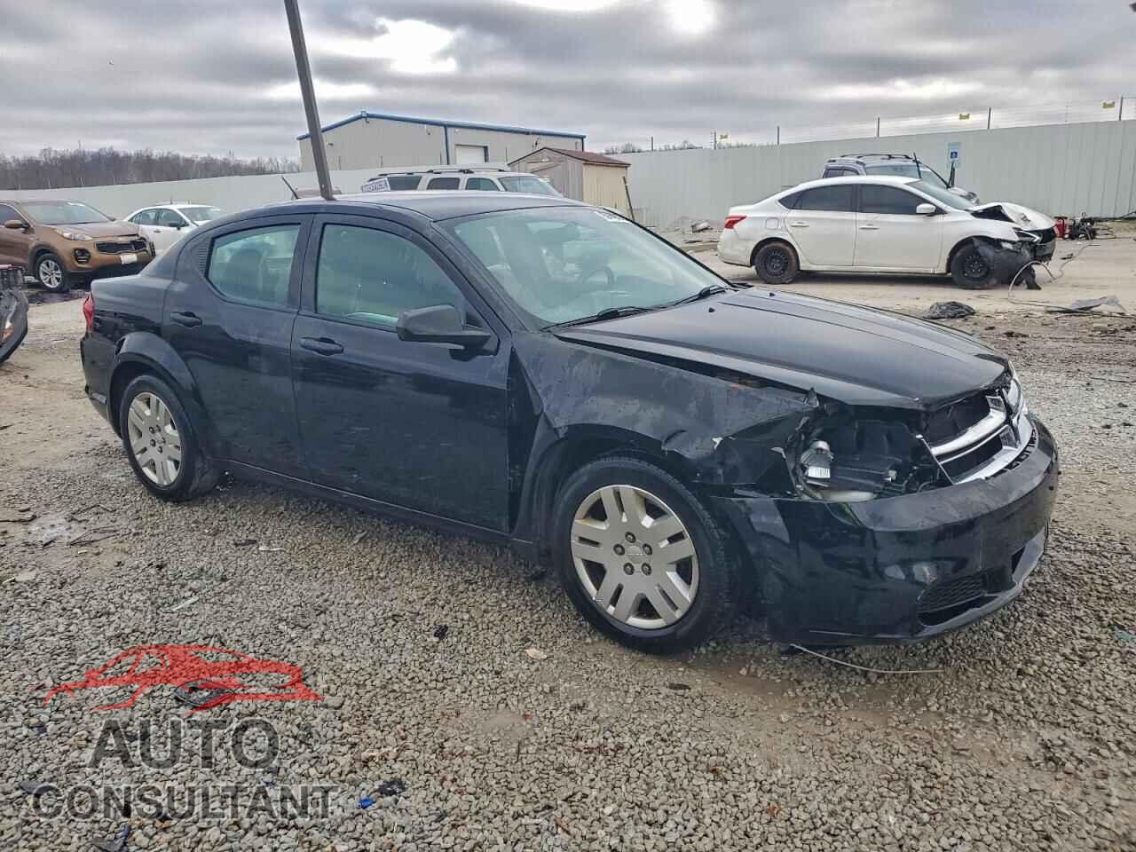 DODGE AVENGER 2012 - 1C3CDZAB2CN324620
