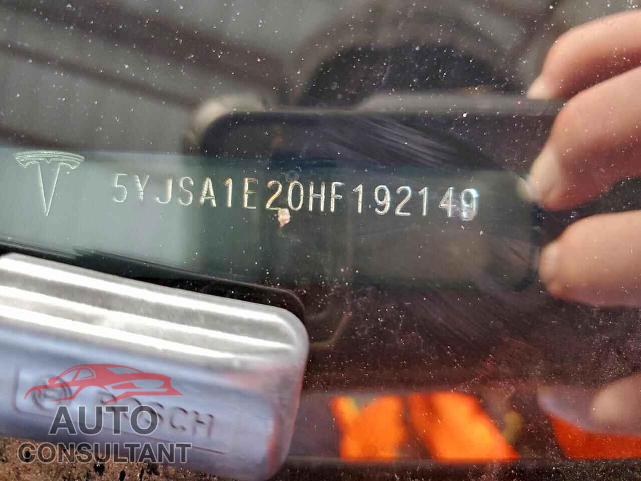 TESLA MODEL S 2017 - 5YJSA1E20HF192149