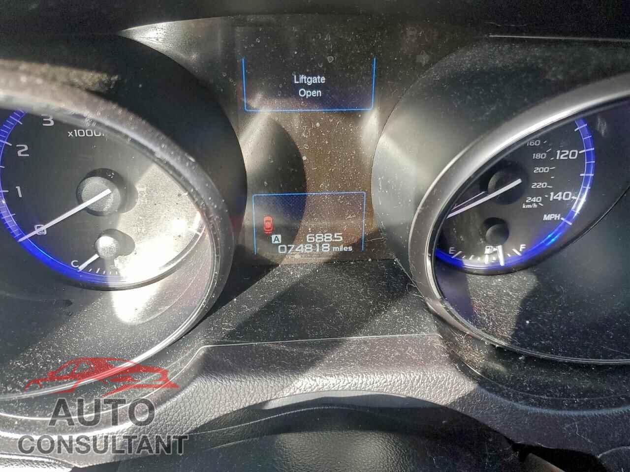SUBARU OUTBACK 2017 - 4S4BSAFC9H3346144