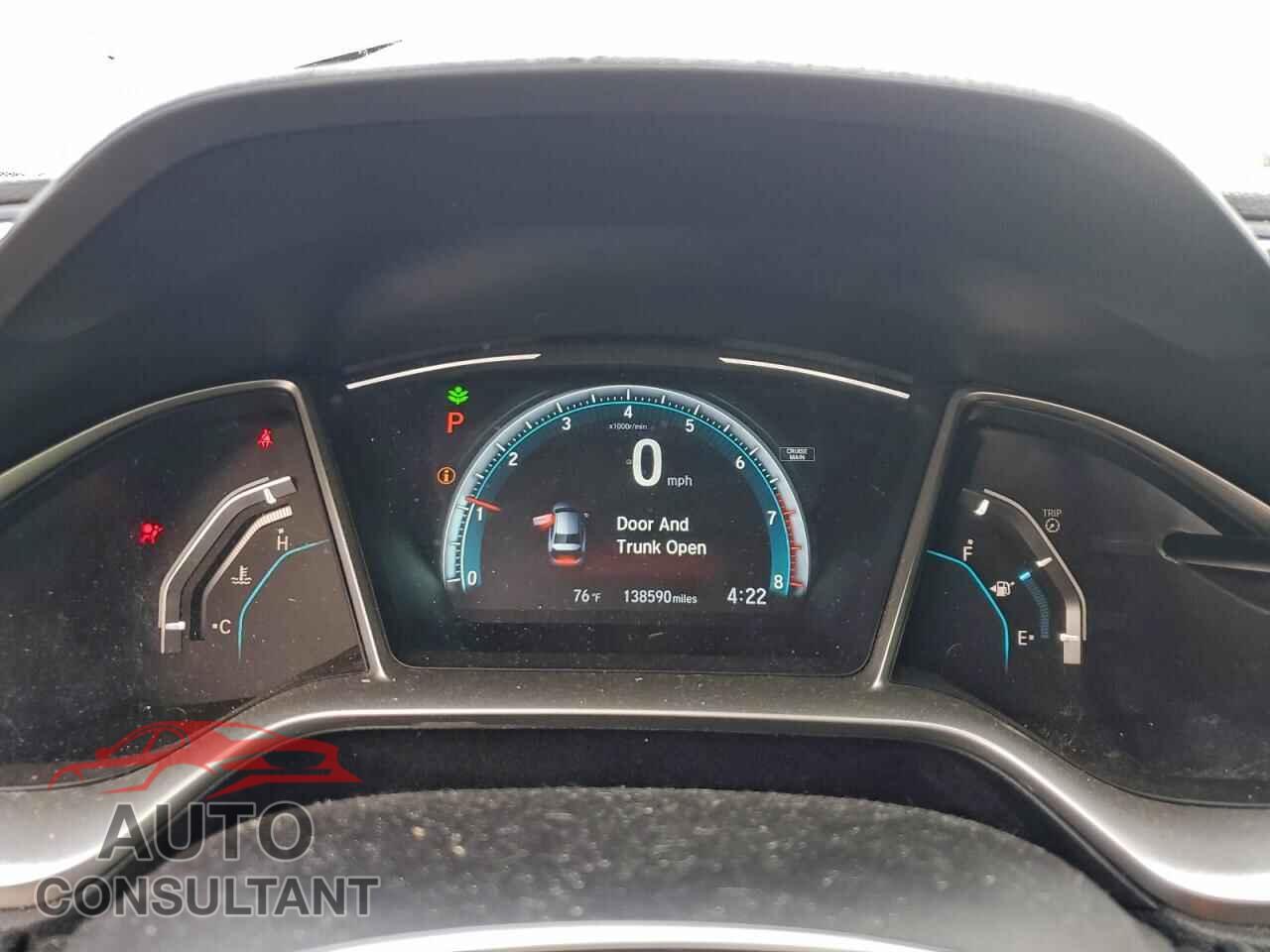 HONDA CIVIC 2017 - 19XFC2F74HE226689