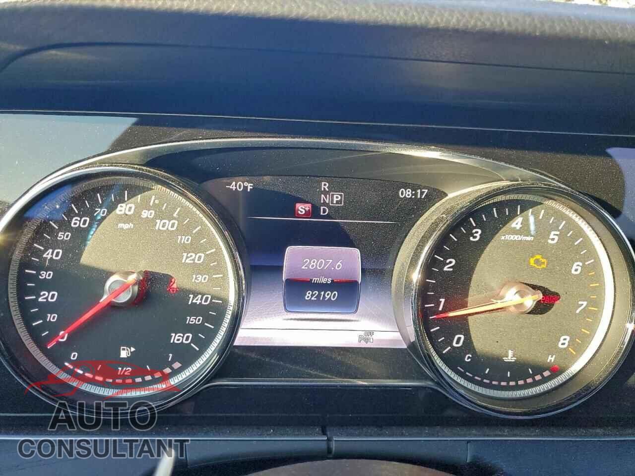 MERCEDES-BENZ E-CLASS 2018 - WDDZF4JB6JA320499