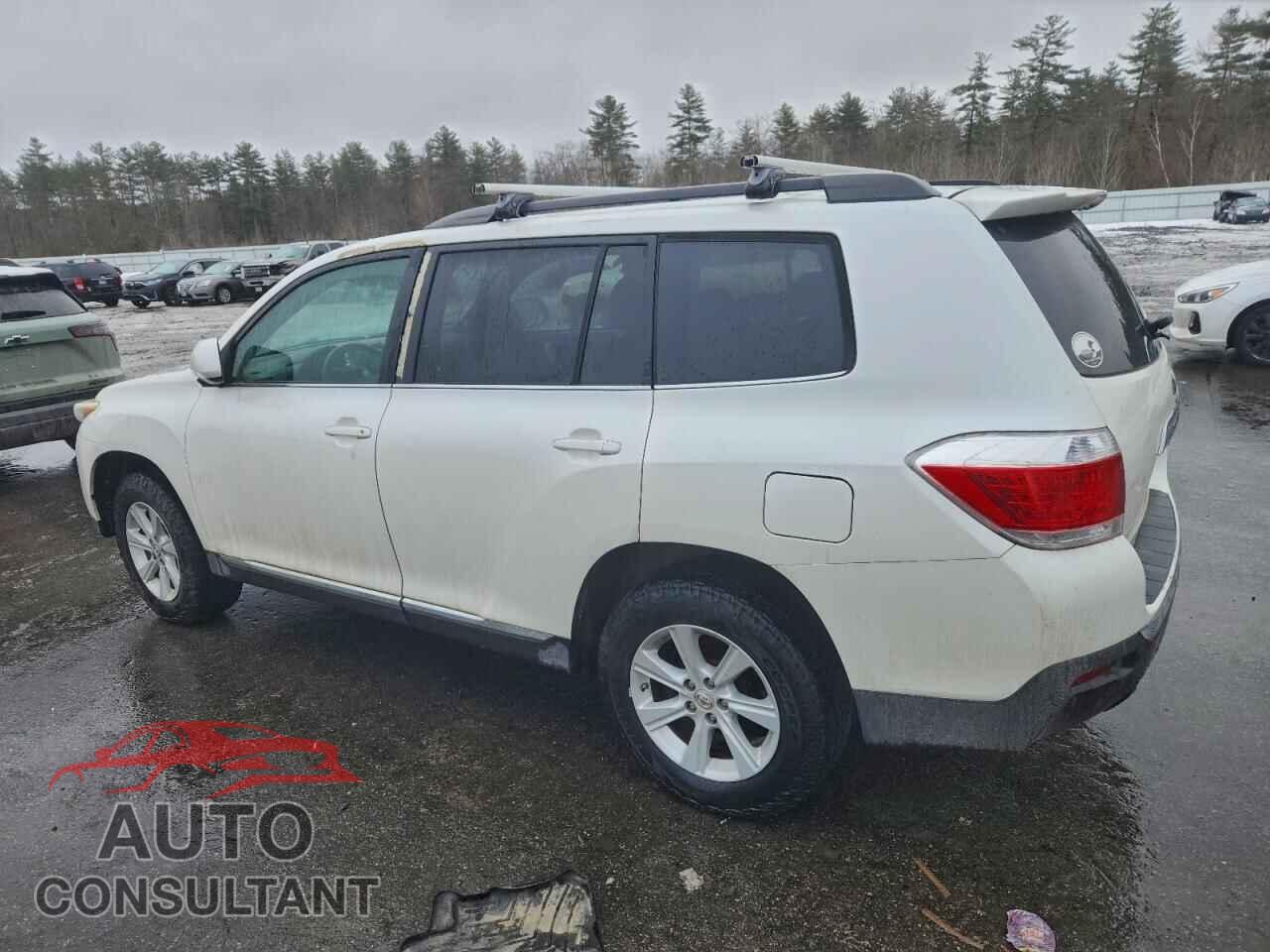 TOYOTA HIGHLANDER 2012 - 5TDBK3EH2CS104090