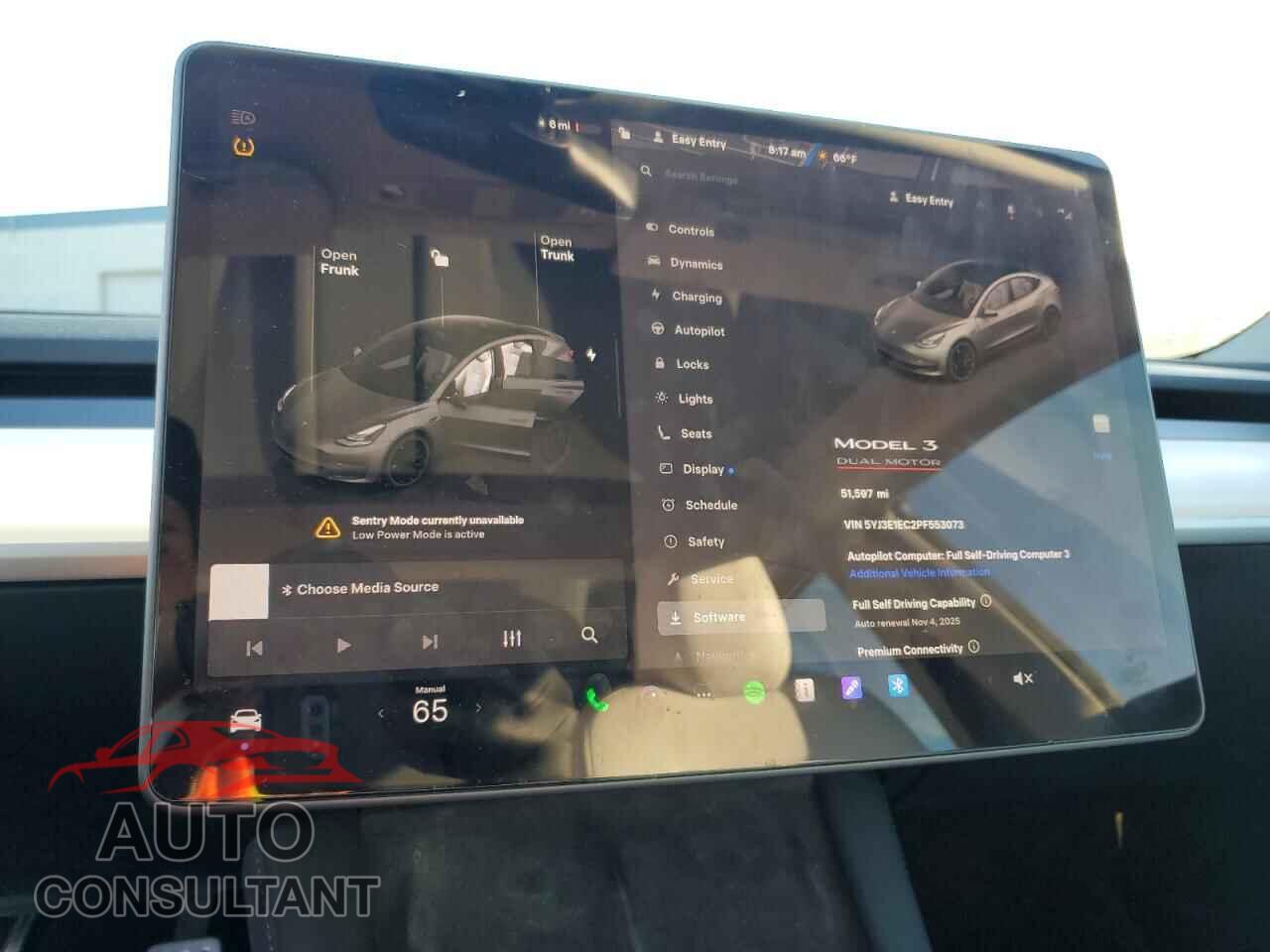 TESLA MODEL 3 2023 - 5YJ3E1EC2PF553073